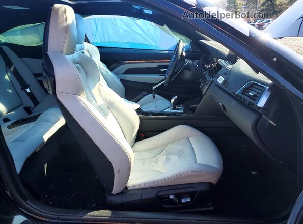 WBS4Y9C57JAC87205 2018 BMW M4 Black Front interior view