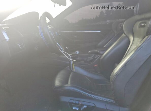 WBS4Y9C59JAC86637 2018 BMW M4 White Front interior view