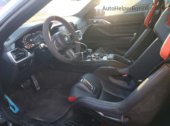 WBS63AZ07PCM82803 2023 BMW M4 Серый Вид салона спереди