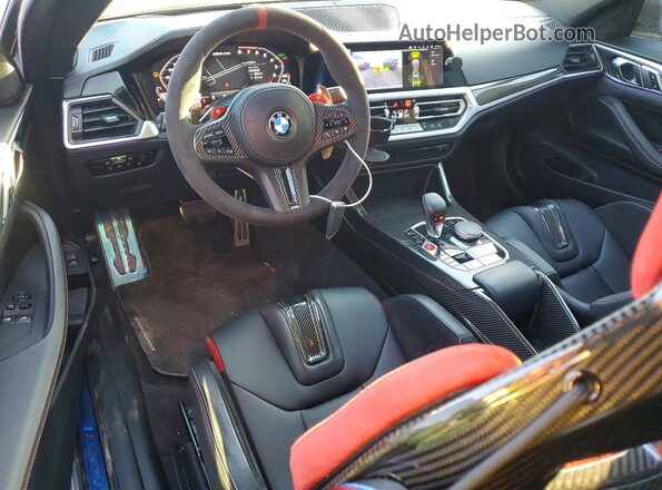 WBS63AZ07PCM82803 2023 BMW M4 Серый Вид панели приборов