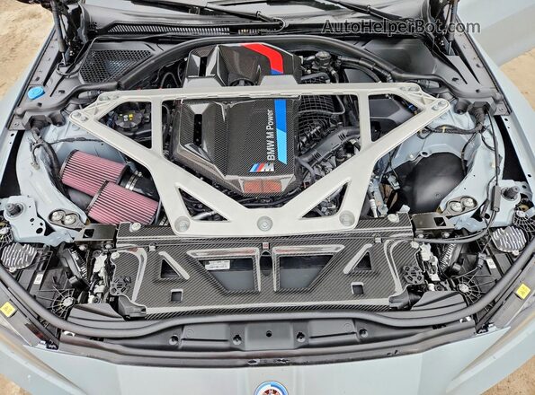 WBS63AZ07PCM82803 2023 BMW M4 Серый Вид задней части салона