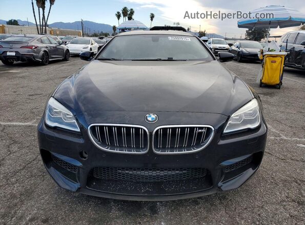 WBS6E9C58GGF92655 2016 BMW M6 Black Widok z przodu