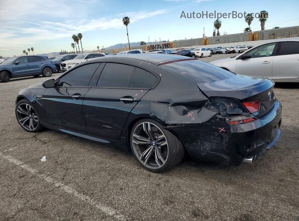 WBS6E9C58GGF92655 2016 BMW M6 Black Tył lewy