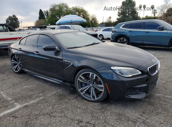 WBS6E9C58GGF92655 2016 BMW M6 Black Przód prawy