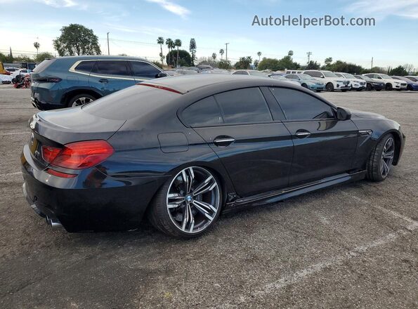 WBS6E9C58GGF92655 2016 BMW M6 Black Tył prawy