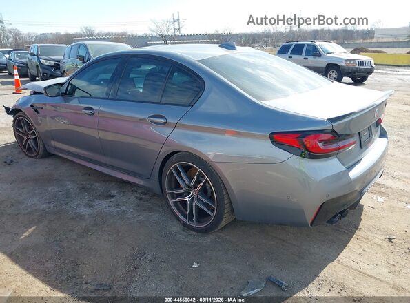 WBS83CH00PCL73119 2023 BMW M5 Серый Задняя левая четверть