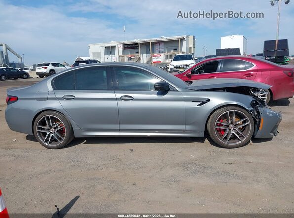 WBS83CH00PCL73119 2023 BMW M5 Серый Вид задней части салона