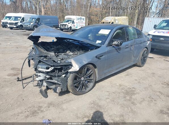 WBS83CH04MCG28224 2021 BMW M5 Gray 