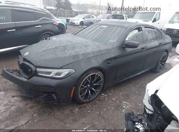 WBS83CH05MCF97257 2021 BMW M5 Black Przód lewy