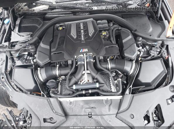 WBS83CH05MCF97257 2021 BMW M5 Black Widok z tyłu