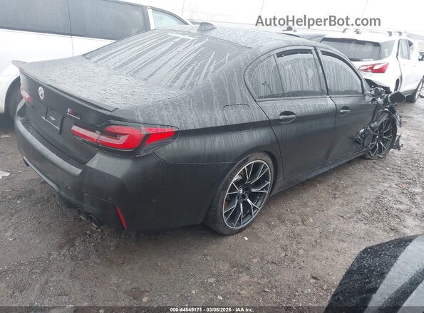 WBS83CH05MCF97257 2021 BMW M5 Black Tył prawy