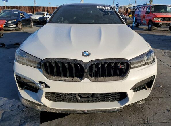 WBS83CH05NCK76947 2022 BMW M5 White 