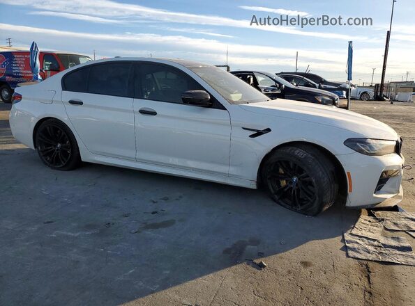 WBS83CH05NCK76947 2022 BMW M5 White 