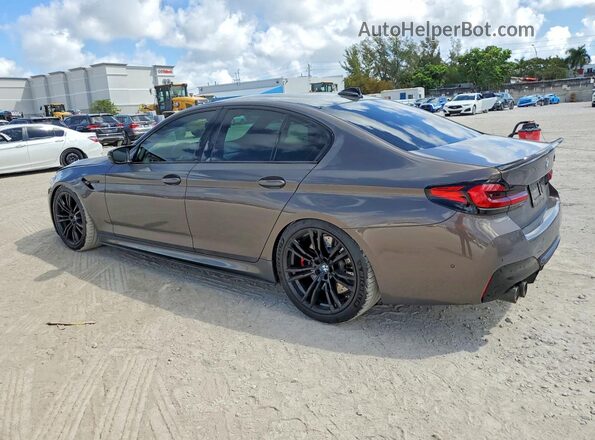WBS83CH0XMCF71284 2021 BMW M5 Brown Tył lewy