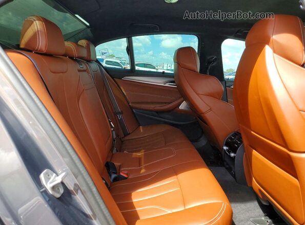 WBS83CH0XMCF71284 2021 BMW M5 Brown Widok tylnych siedzeń