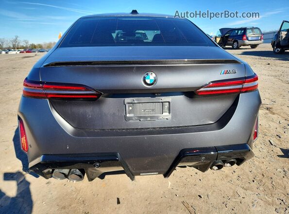 WBS83FK01SCT99053 2025 BMW M5 Black Vista trasera