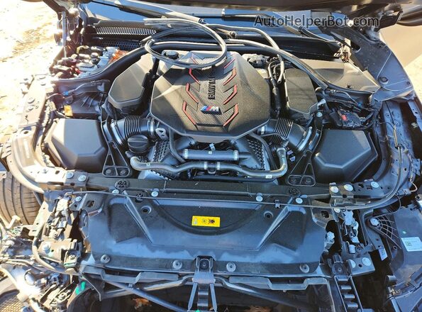 WBS83FK01SCT99053 2025 BMW M5 Black Vista interior trasera