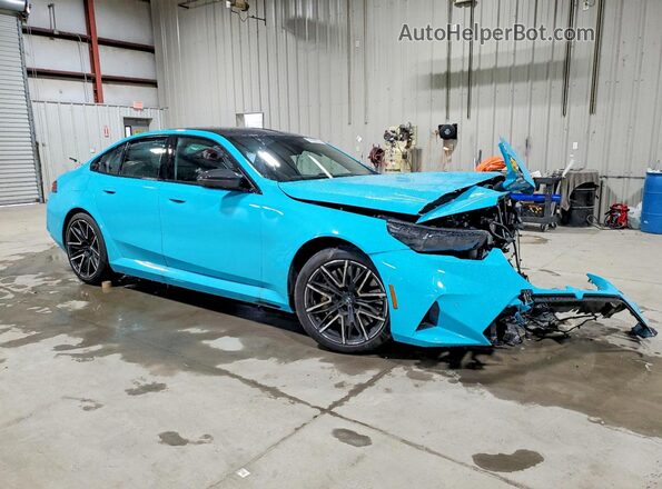 WBS83FK01TCW05540 2026 BMW M5 Blue Front right
