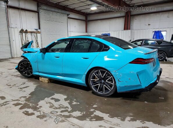 WBS83FK01TCW05540 2026 BMW M5 Blue Rear left