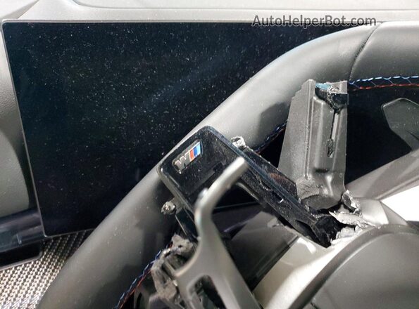 WBS83FK01TCW05540 2026 BMW M5 Blue Instrument cluster view