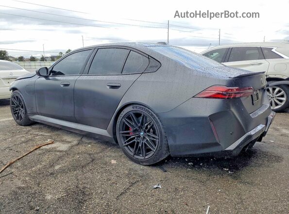 WBS83FK03SCU77056 2025 BMW M5 Black Задня ліва чверть