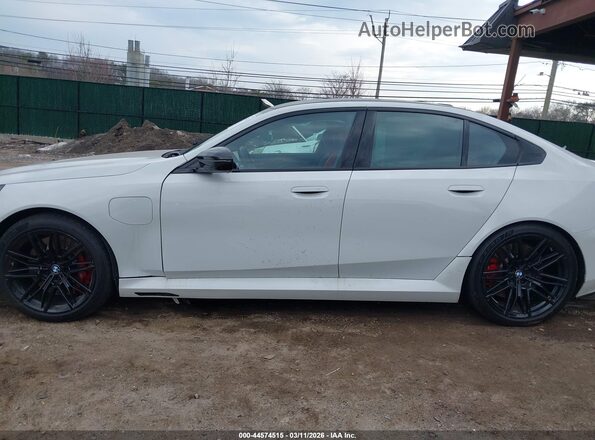 WBS83FK06TCU92801 2026 BMW M5 White 