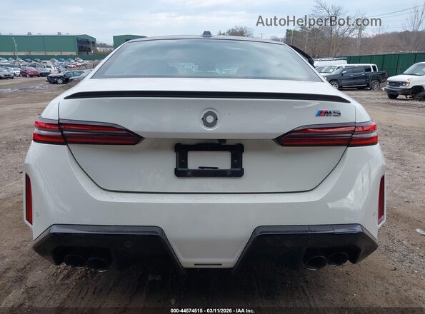 WBS83FK06TCU92801 2026 BMW M5 White 