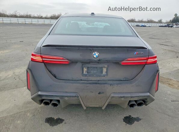 WBS83FK07SCU09312 2025 BMW M5 Black Widok z tyłu