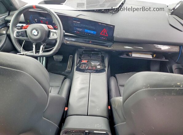 WBS83FK07SCU09312 2025 BMW M5 Black Widok deski rozdzielczej