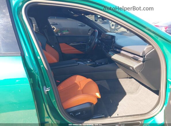 WBS83FK07TCV57980 2026 BMW M5 Green Front interior view