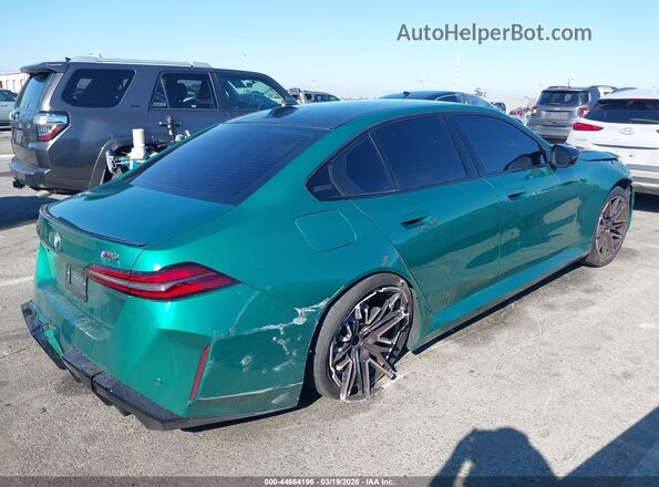 WBS83FK07TCV57980 2026 BMW M5 Green Rear right