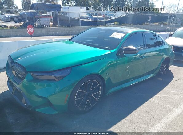 WBS83FK07TCV57980 2026 BMW M5 Green Front left