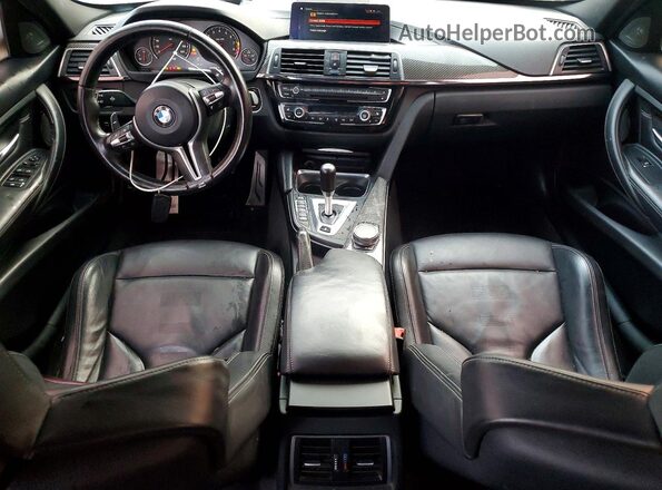 WBS8M9C54J5L00253 2018 BMW M3 Orange წინა პანელის ხედი