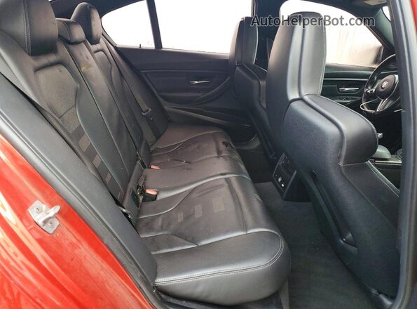 WBS8M9C54J5L00253 2018 BMW M3 Orange უკანა სავარძლების ხედი