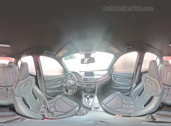 WBS8M9C54J5L00253 2018 BMW M3 Orange VIN კოდის სტიკერის ხედი