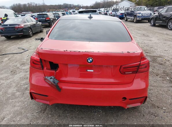 WBS8M9C55H5G42386 2017 BMW M3 Красный 