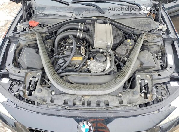 WBS8M9C5XGP966787 2016 BMW M3 Black უკანა სალონის ხედი