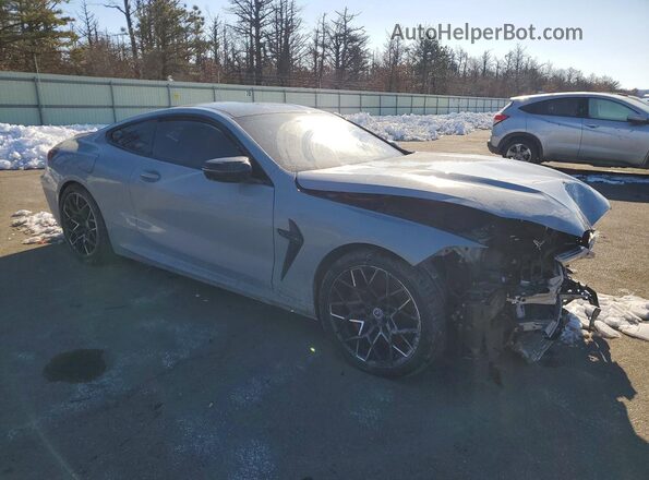 WBSAE0C04PCL71603 2023 BMW M8 Gray Przód prawy