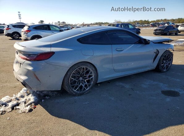 WBSAE0C04PCL71603 2023 BMW M8 Gray Tył prawy