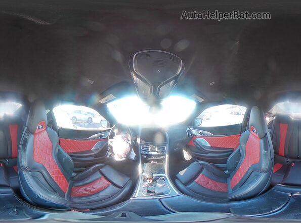 WBSAE0C04PCL71603 2023 BMW M8 Gray Widok wnętrza 360 stopni