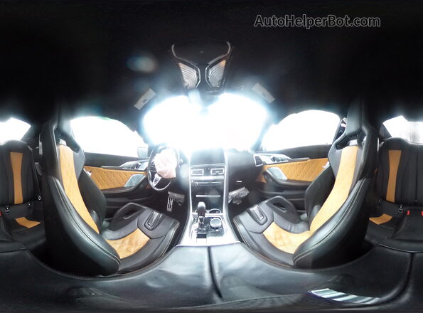 WBSAE0C08PCL98948 2023 BMW M8 Blue VIN կոդի պիտակի տեսք