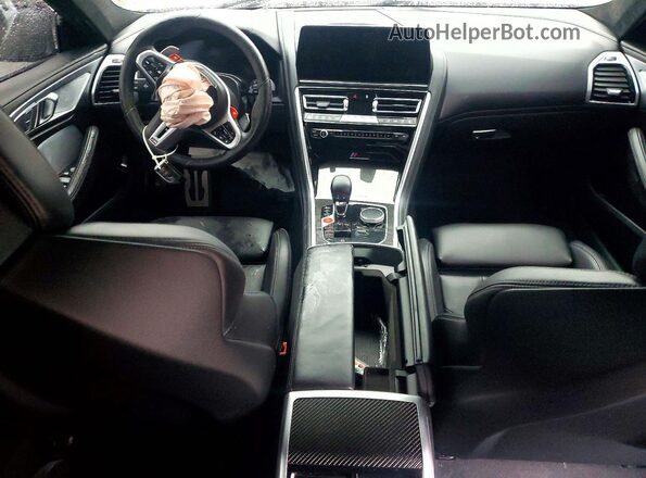 WBSGV0C04SCU15120 2025 BMW M8 Blue Widok deski rozdzielczej
