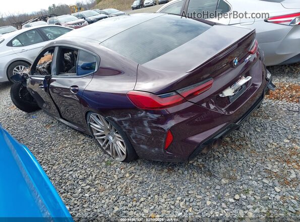 WBSGV0C0XLCE29009 2020 BMW M8 Maroon Հետևի ձախ