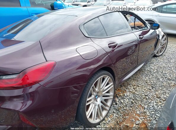 WBSGV0C0XLCE29009 2020 BMW M8 Maroon Սարքավորումների վահանակի տեսք
