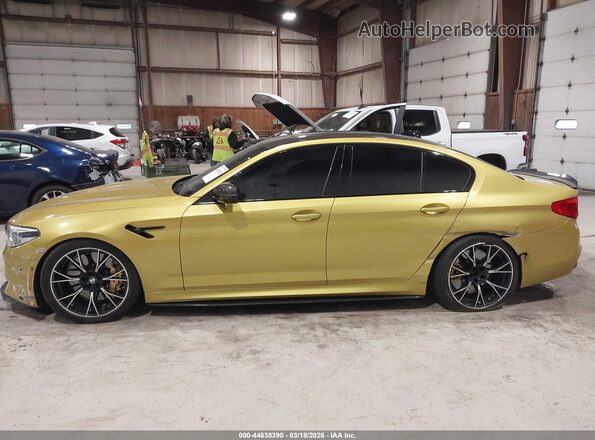 WBSJF0C02LB449051 2020 BMW M5 Yellow 