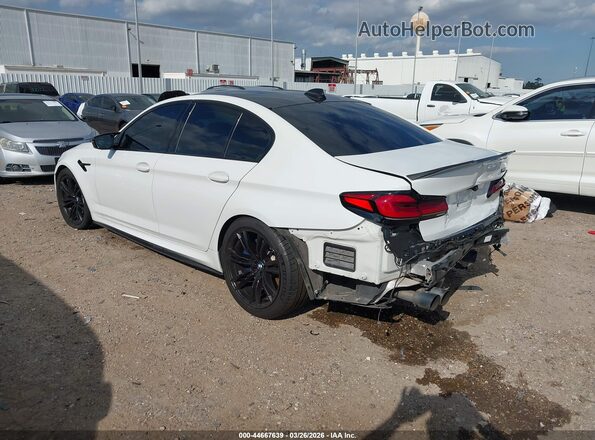 WBSJF0C04LB448841 2020 BMW M5 White უკანა მარცხენა