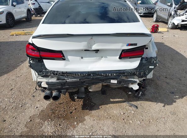 WBSJF0C04LB448841 2020 BMW M5 White წინა ხედი