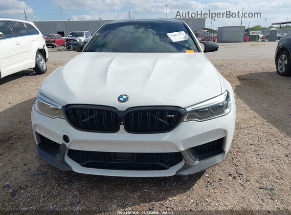 WBSJF0C04LB448841 2020 BMW M5 White უკანა სალონის ხედი