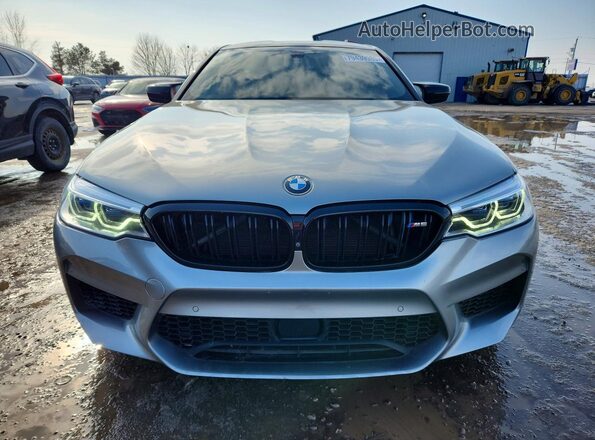 WBSJF0C09LCE72758 2020 BMW M5 Gray Widok z przodu