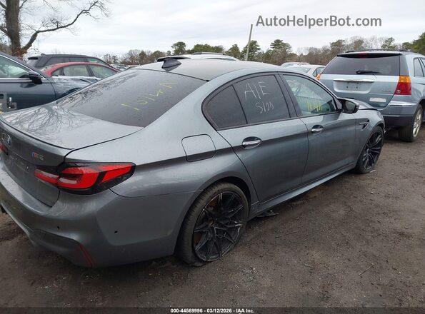 WBSJF0C51JB282593 2018 BMW M5 Gray Tył prawy
